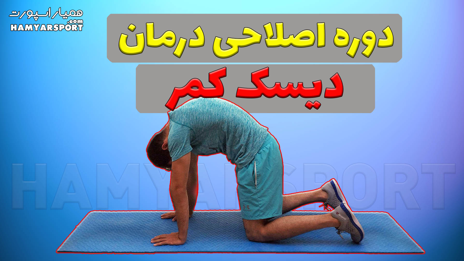 دوره اصلاحی درمان دیسک کمر